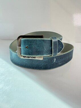Energie Leather Belt – Size 34 – Made in Italy – Vintage Style